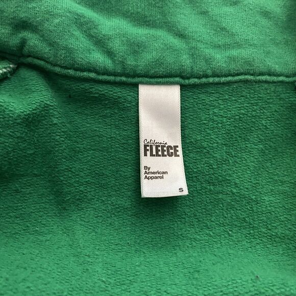 Meta facebook jacket adults small s reebok green american apparel fleece m - Picture 3 of 15